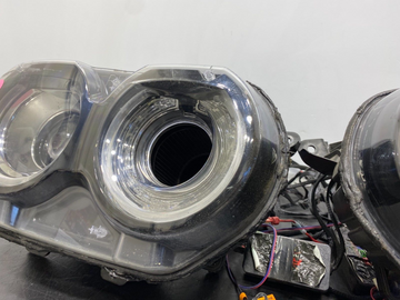 2019 DODGE CHALLENGER HELLCAT REDEYE HEADLIGHTS PAIR DR PS LH RH MODIFIED RGB