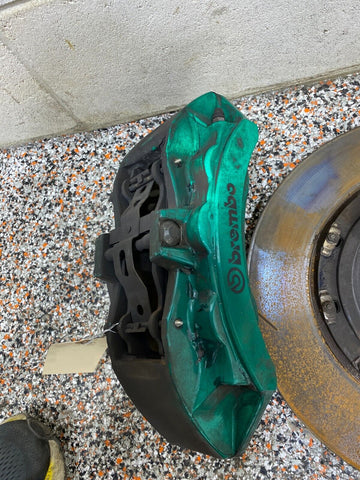 2019 DODGE CHALLENGER HELLCAT REDEYE OEM BREMBO BRAKE CALIPER SET WITH ROTORS