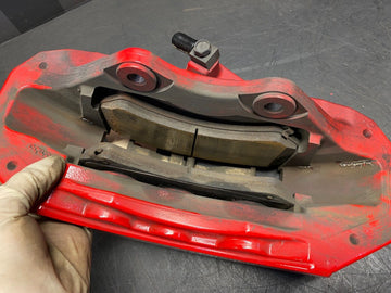 2018 DODGE CHALLENGER HELLCAT OEM RED BREMBO BRAKE CALIPER SET FRONT REAR USED