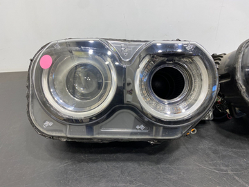 2019 DODGE CHALLENGER HELLCAT REDEYE HEADLIGHTS PAIR DR PS LH RH MODIFIED RGB